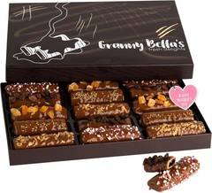 Granny Bellas Mothers Day 15 Chocolate Wafers Baskets, Gourmet
