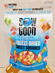 Sow Good Freeze Dried Sweet Candy Squares 4.2 Oz. BB 6/2027
