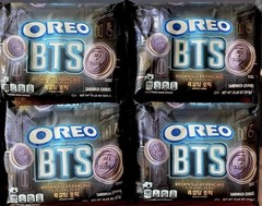 BTS OREO & BROWN SUGAR PANCAKE PURPLE COOKIES! LIMITED EDITION (4 NEW PACKS)