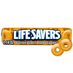 Life Savers Butter Rum Hard Candy, 1.14 ounce 14 Count (Pack of 1)