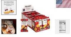 Walker’s Pure Butter Shortbread Fingers – 1.4 Oz Pack of 24, Gluten-Free Delight