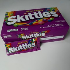 Skittles Wild Berry 36ct 2.17 oz Factory Sealed Bulk Candy Exp 8/2027