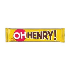 4 Packs of 4 Oh Henry Chocolate Candy Bars 58g Each (16 Full Size Bars) FRESH