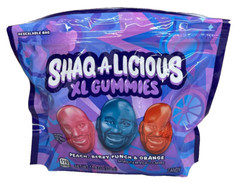 Shaq-A-Licious XL Gummies Peach, Berry Punch & Orange 11.8 oz