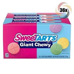 Full Box 36x Packs Sweetarts Original Giant Chewy Sweet & Tart Candy – 1.5oz