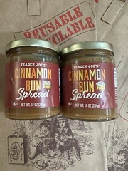 Trader Joe’s Cinnamon Bun Spread 10 oz 07/25 New Fresh Fall Seasonal SOLD OUT