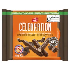 Leclerc Celebration 45% Dark Chocolate Cookies 240 g. / 8.5 oz. x 4