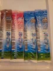 Milk Straws 4 Packs 5 Straws Each 1 Chocolate 1 Strawberry 2 Cookies & Cream