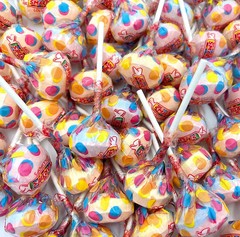 Smarties Double Lollies, Bulk Wrapped Lollipop Suckers Hard Candy (4 Pounds)