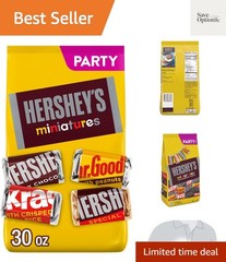 Miniatures Assorted Chocolate Candy Party Pack, 30 oz