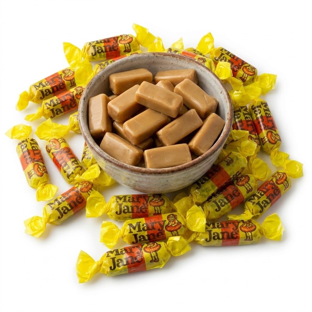 Mary Jane Candy | Old Fashioned Peanut Butter Candy