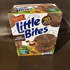 Entenmann’s Little Bites Fudge Brownies Mini Muffins 9.75 Oz Brand New