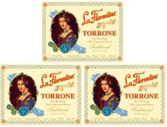 3 Pack 7.62 Ounce Italian Torrone Candy with Orange Vanilla Lemon Flavors