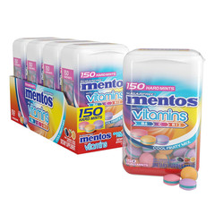 Clean Breath Sugarfree Hard Mint, 150Pc, Intense Peppermint (Pack of 4 Bottles)