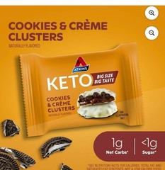 Atkins Keto Cookies & Creme Clusters
