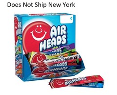 Airheads Chewy Candy Bars, Assorted Flavors, Peanut and Tree 33 oz, 60 Count NEW