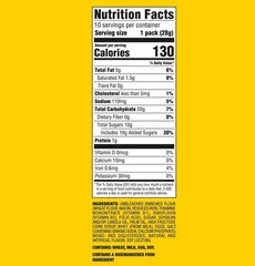 NILLA Mini Vanilla Wafer Cookies – 10 Snack Packs