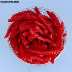 RED VINES Twists Original Red Licorice Bulk Candy Jar 5 lbs.