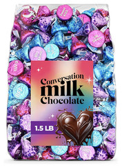 Valentine’S Day Conversation Milk Chocolate Candy | 1.5 Lb. Bulk Bag | Romantic