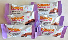 Dunkin Donuts Chocolate Brownie Batter Creme-Filled Easter Egg Frankford (x6)