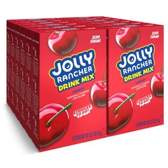 Jolly Rancher Singles To Go Drink Mix – Chery 0.57 Ounce (Pack of 12), RED