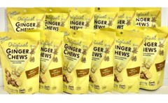 Prince of Peace Ginger Chews Candy Original ( 100% Natural ) 4 oz ( Pack of 12 )