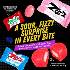 Fizzy Sour Candy Bulk – Retro Italian Hard Candy Individually Wrapped – Class…