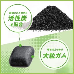 Clorets Gum Charcoal Fresh Lemon Mint flavor Bottle type 112g Mondelez Japan