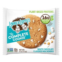 Lenny & Larry’s The Complete Cookie, White Chocolate Flavored Macadamia 4 oz 12c