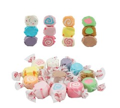 Taffy Town Salt Water Taffy, Assorted Flavors, Soft & Chewy (2 Pound Bag)