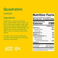 Lemon Wafer Cookies – Quadratini 250g | Delicious Crunchy Snack Treats