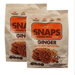 2 PK – Stauffer’s Ginger Snaps w/ Molasses, Spice & A “ZING” Of Ginger 14 oz