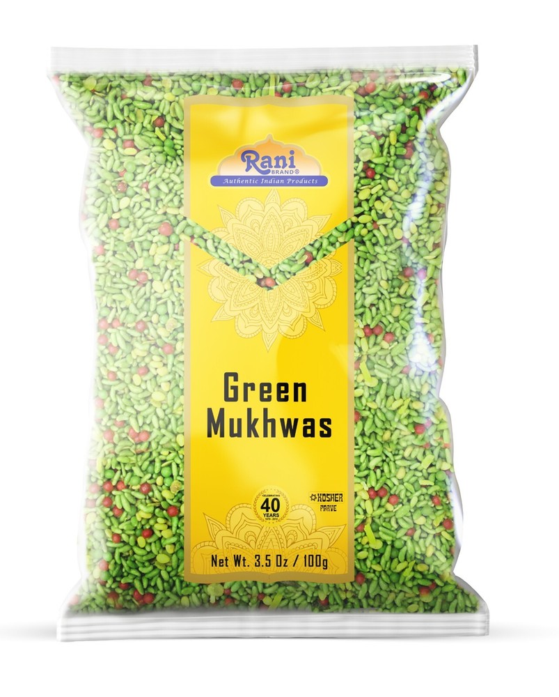 Rani Green Mukhwas (Special Digestive Treat) 3.5oz (100g)