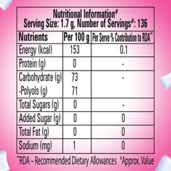 Happydent WaveXylitol Sugarfree Spearmint Flavor Chewing Gum Pack of 8 24g Ea