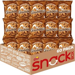 Grandmas Cookies, Chocolate Chip, 2.5 Ounce Pack of 60
