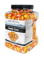 Candy Corn by Medley hills farm 2.5 Lbs. in Reusable 4.5″ x 4.25″ x 6.75″