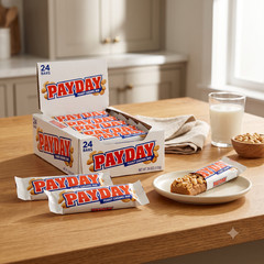 Payday Peanut Caramel Bar, 1.85 oz, 24-count