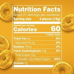 Lifesavers BUTTER RUM Hard Candy – BULK CANDY- ONE POUND
