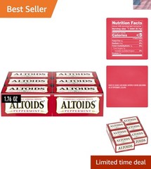 Classic Peppermint Breath Mints, 1.76 Ounce Pack of 12
