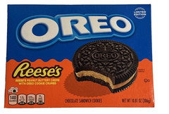 Nabisco Oreo Reese’s Peanut Butter Crème Cookie Crumbs Limited Edition Cookies