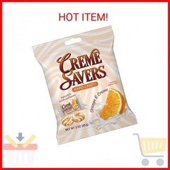 Creme Savers Orange and Creme Hard Candy | The Taste of Fresh Orange Swirled in