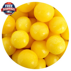 Lemonheads Candy, 1Lb Bulk Bag (Approximately 60 Pieces), Sour Hard Candies, Yel