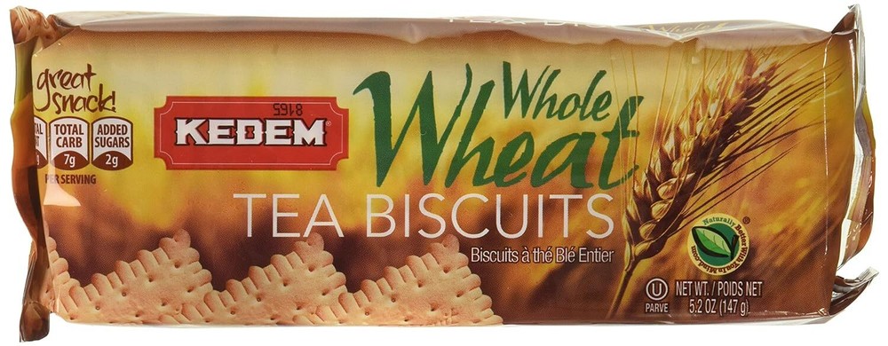 Kedem Tea Biscuits Whole Wheat 5.2 OZ