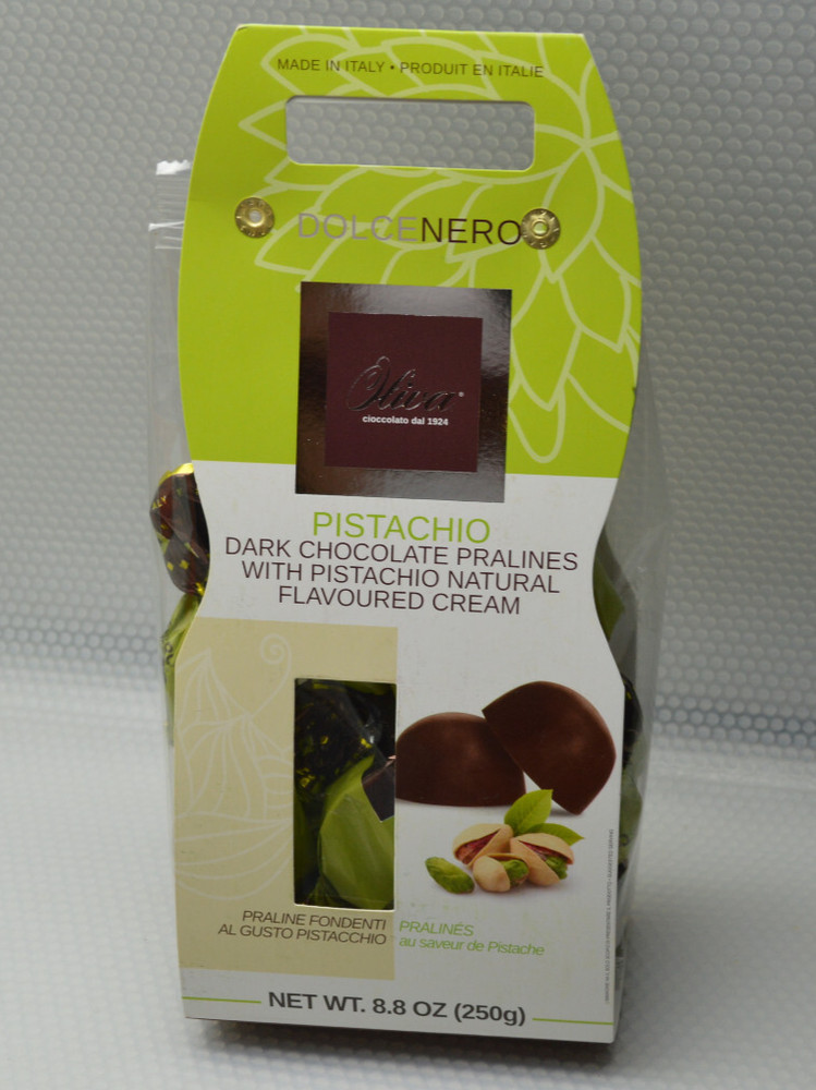 Oliva Cuboghiotto Dark Chocolate Pralines Assorted Crème d’Or Box