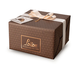Loison Regal Chocolate Panettone 2.2 pounds, Made in Italy