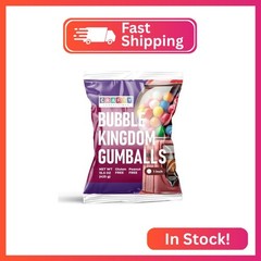 Chewing Gum for Kids – 1 Inch Large Gumballs – 50 Pcs Gum Balls – Assorted Flavo