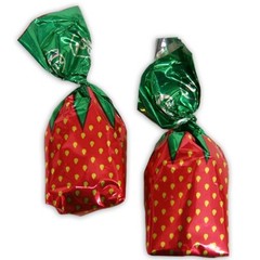 Strawberry Bon Bons Hard Candy – Individually Wrapped – 1 Pound Bag –