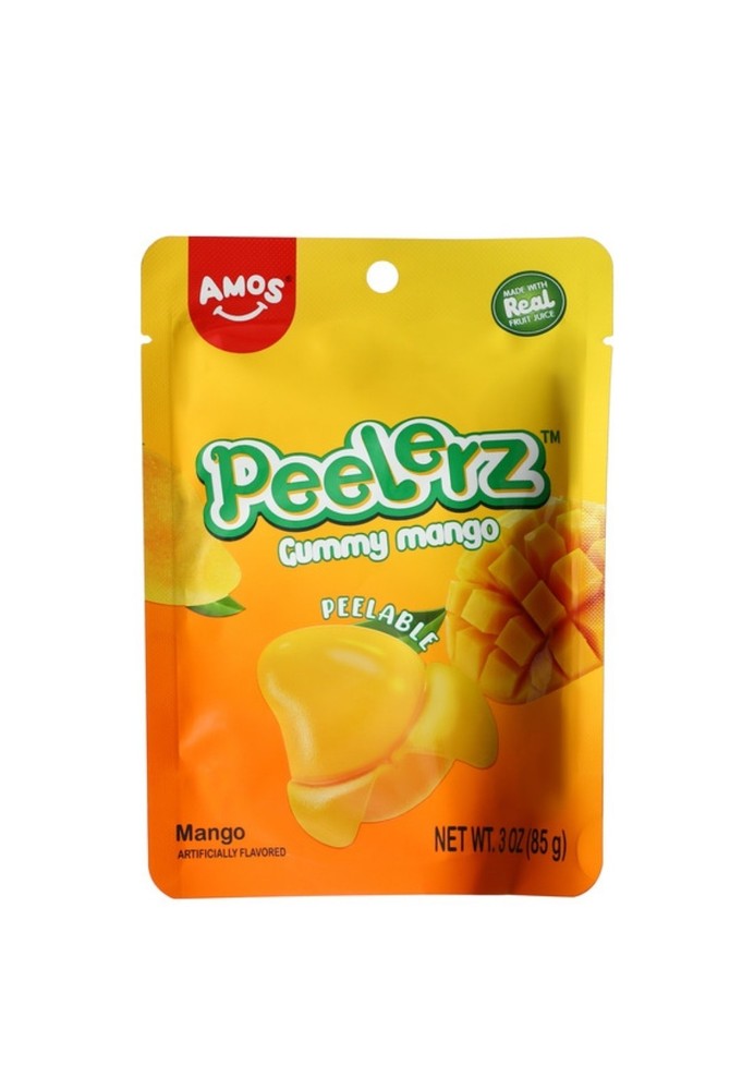 AMOS Peelerz Gummy Mango Candy 3 oz. pk – Viral TikTok – Trending Candy