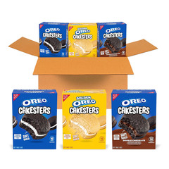 Cakesters Soft Snack Cakes Variety Pack, 3-5 Count Packs (15 Total Snack Packs,