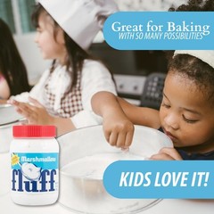 Fluff Marshmallow Spread, Classic Original Flavor, 1 Pound (Pack of 1), White